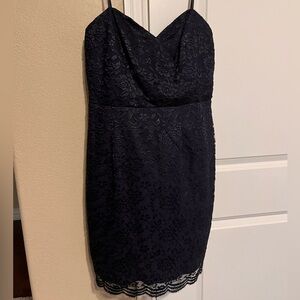Liliana navy, lace cocktail dress size 12/14